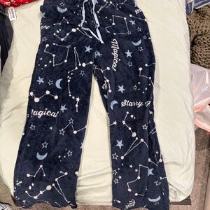Fuzzy astrology pj pants